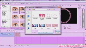 Sony Vegas Pro 10 Tutorial: Circle Effect Thing
