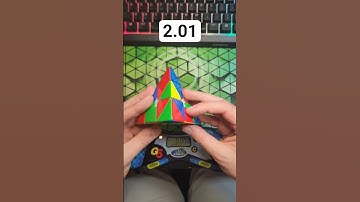 Pyraminx Solve of the Day 10/12 - 2.01 #pyraminx #rubikscube #speedcubing #cubing #puzzle #shorts