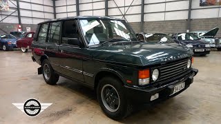 1995 LAND ROVER RANGE ROVER VOGUE SE A | MATHEWSONS CLASSIC CARS | AUCTION 27, 28 & 29 NOVEMBER 2024