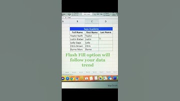 Master flash fill in excel! #excelpro #learnexcel #exceltips