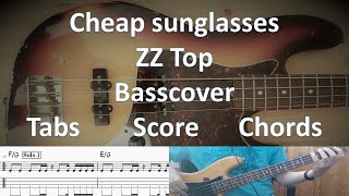 ZZ Top Cheap Sunglasses. Bass Cover Score Notes Tabs Chords Transcription. Bass: Dusty Hill