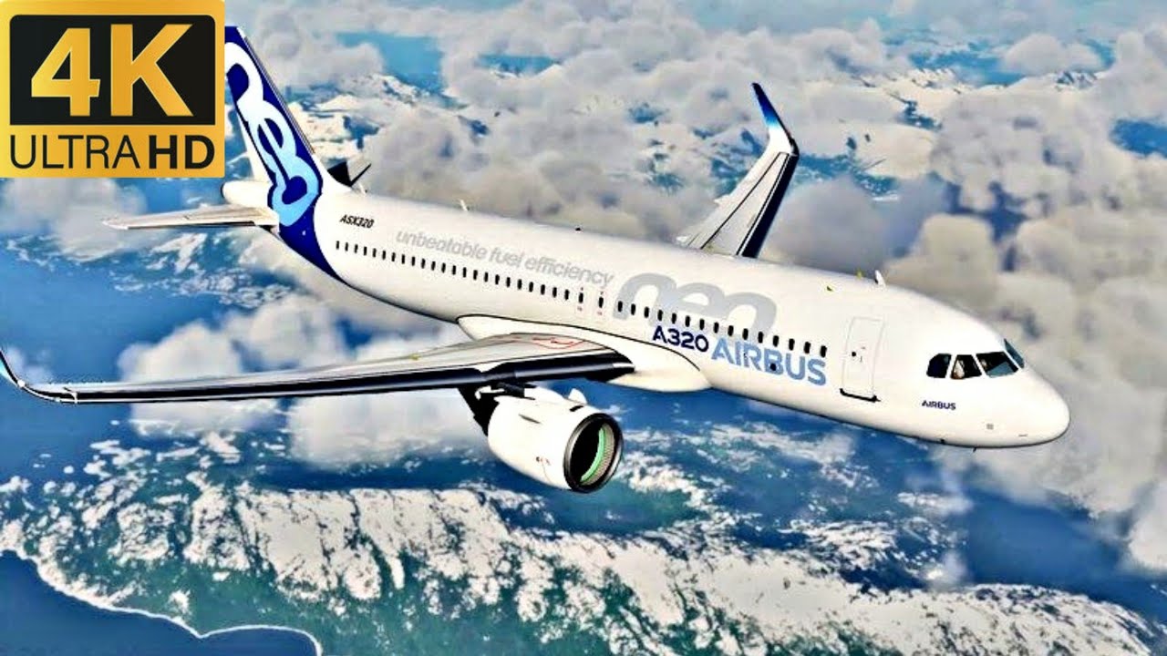 Microsoft Flight Simulator - Airbus A320 Neo Takeoff and Landing || NO COMMENTARY || XBOX SERIES S