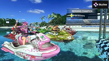 Skyline Nintendo Switch Emulator Android - Aqua Moto Racing Utopia Ingame Test (Skyline Edge v27)