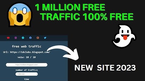 Free web traffic online 100% reliable || Get 1 million traffic to your site 2025