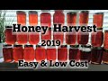 2019 Honey Harvest - Easy & Low Cost. Without an Extractor