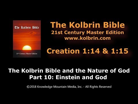 The Kolbrin Bible and the Nature of God: Part 10/10 – Einstein and God
