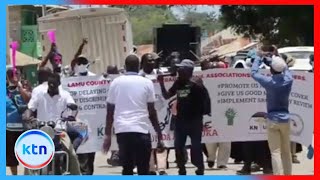 Wahudumu Wa Afya Lamu Watishia Kushtaki Serikali Ya Kaunti Kwa Kutelekezwa Kwa Matakwa Yao