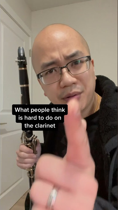 Download lagu Clarinet: What people THINK is hard vs what is actually hard #clarinet