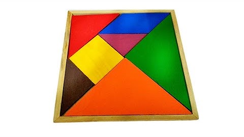 Tangram Brain Puzzle Challenge voor peuters | Tangram Blokkenpuzzelspel | Kun jij de vorm raden? 🧠