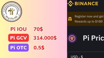 Pi GCV , Pi IOU , Pi OTC Là Gì? Giá Các Loại Pi Network l Blog Của Hải