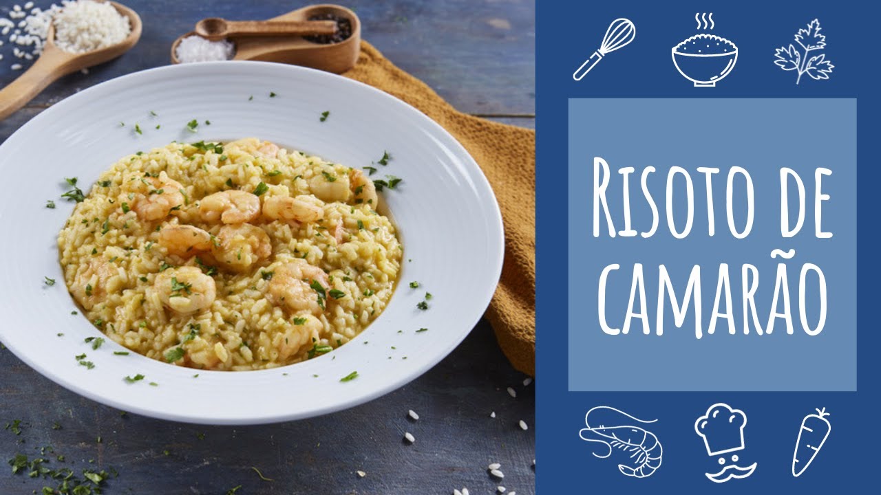 Receita de Risoto de camarão (fácil e cremoso)
