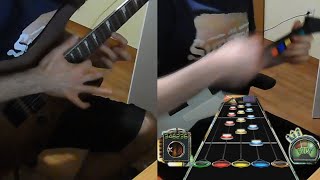 Guitar Hero vs Real Guitar: Metallica - One (Fast Solo A)
