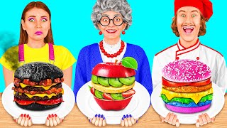 Me vs Grandma Cooking Challenge | Tasty Kitchen Hacks by FUN FOOD