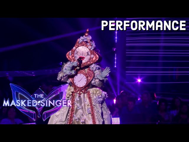 Clock sings “Ain’t No Mountain High Enough” | THE MASKED SINGER | SEASON 11