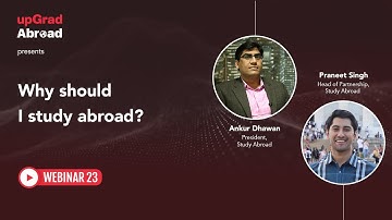 Why Should I Study Abroad? || upGrad Aborad