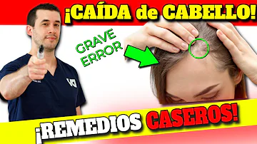 ¿Cómo se cura la caída del cabello?