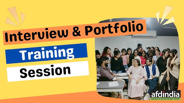Interview and Portfolio Training Session for Design Aspirants