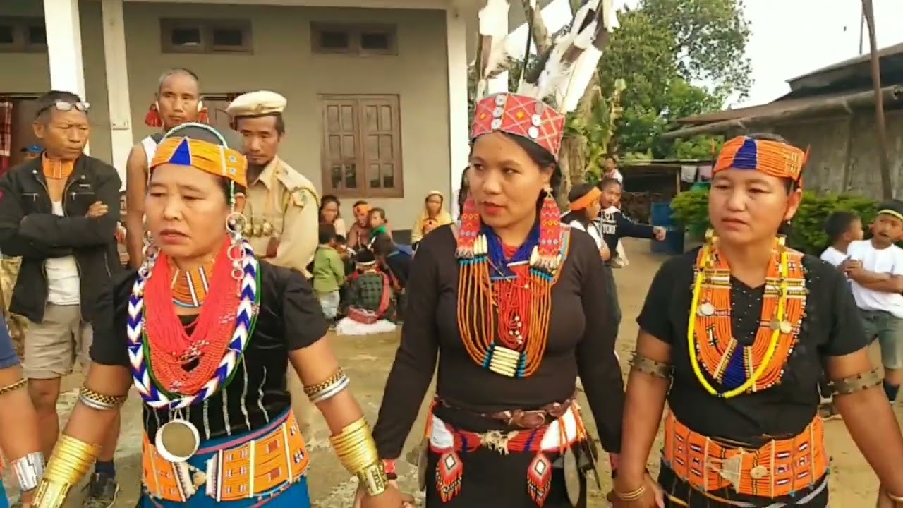 konyak naga Aoleang festival in Longting village ...
