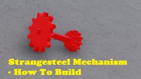 Factory Simulator Roblox - How to build - Tier 5 [Compressed] - Strangesteel Mechanism