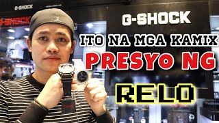 MGA REQUEST NA RELO.. MAGKANO?| G-SHOCK & OTHER WATCHES PRICE| ARNEL VILLARIN