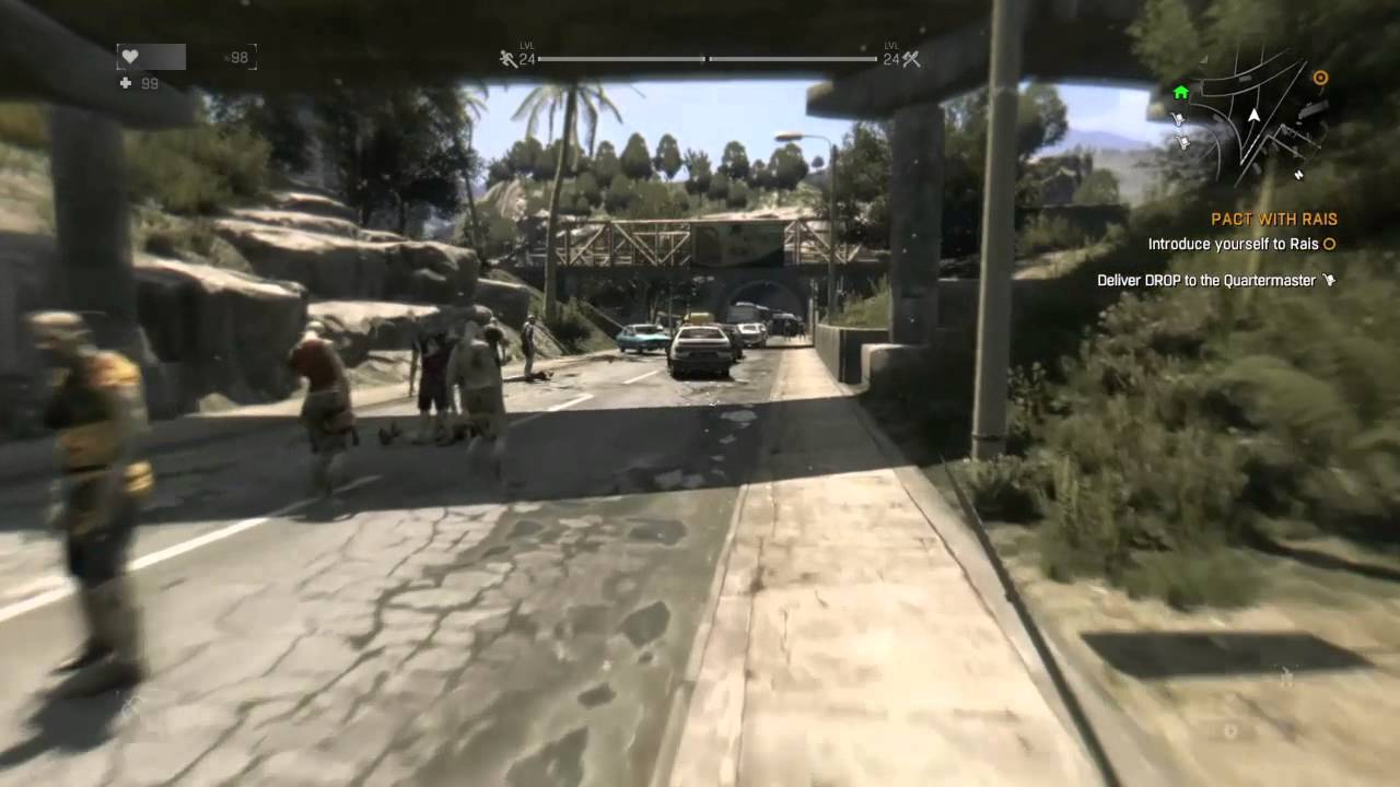 Dying Light: Save 15 Suvivals From Rais's Men (Homo Homini Lupus Est) Fast way!!