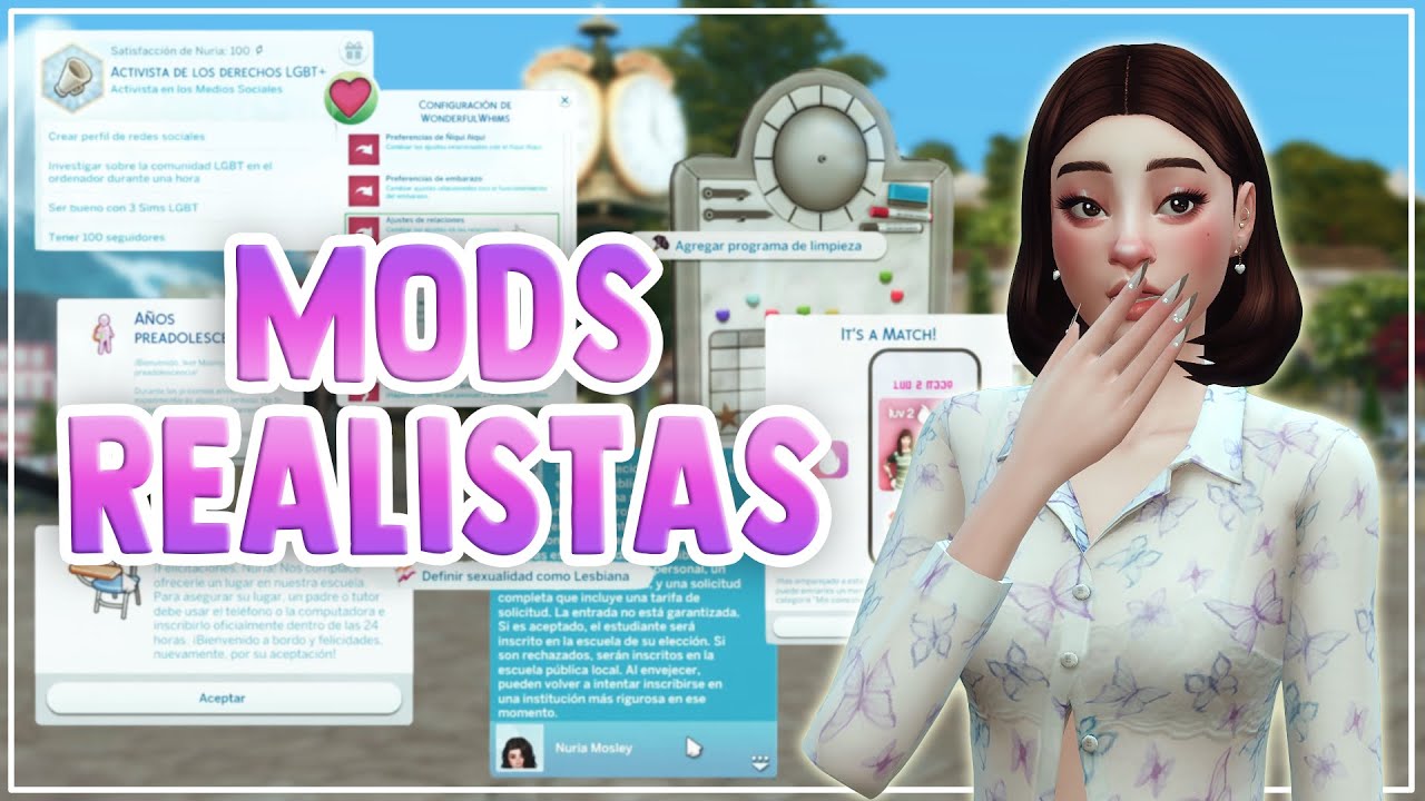 MODS REALISTAS QUE NECESITAS EN TU JUEGO ✨| Los Sims 4