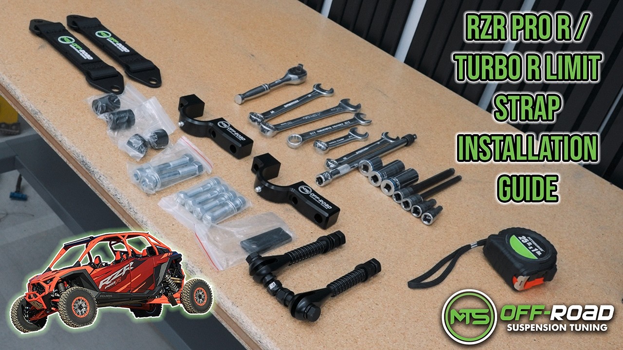 HOW TO Install MTS Off-Road Pro R/Turbo R Limit Straps! - YouTube