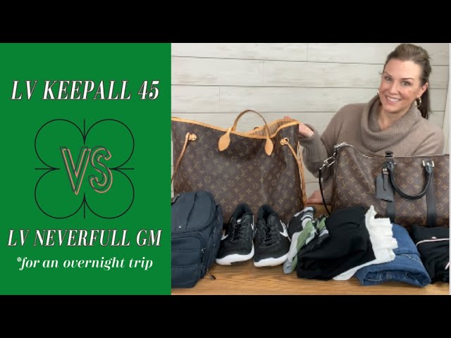Unboxing Louis Vuitton Keepall Bandouliere 45 // How to Clean Pre