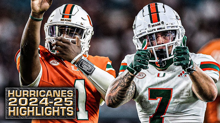 1 HOUR of Miami Hurricanes HIGHLIGHTS from the 2024-25 college football season 🎥 | ESPN CFB