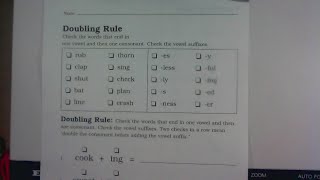 Phonics Worksheet Lesson 111