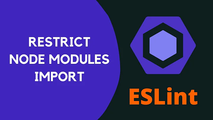 5. Restrict node modules import and also eqeqeq in eslintrc configuration file - #ESLint