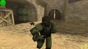 Counter Strike 1.6 1v20 expert bots with knives