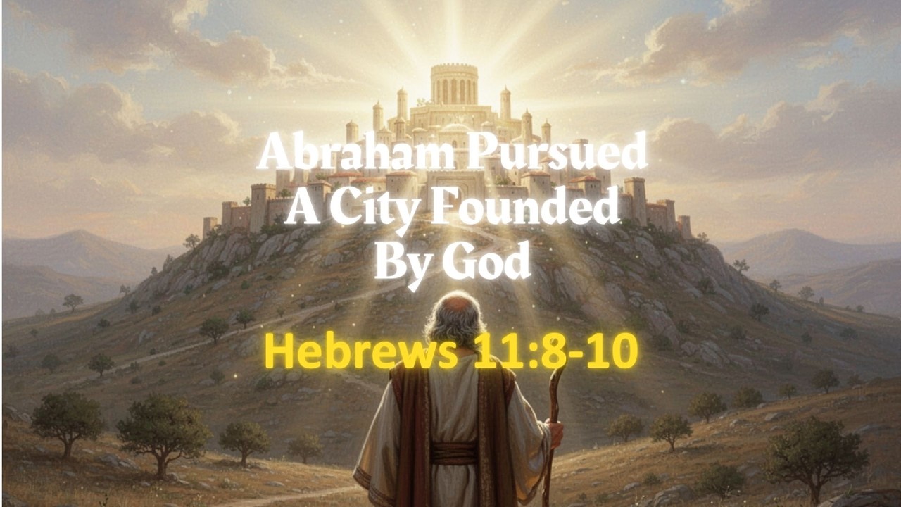 2026-03-01 - Abraham Pursued a City Founded by God - Hebrews 11_8-10
