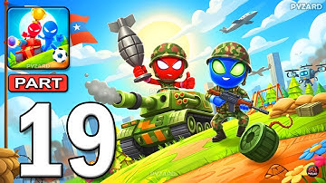 Stickman Party - Gameplay Walkthrough Part 19 - Tournament Mode 1 2 3 4 Players Free New Mini Games