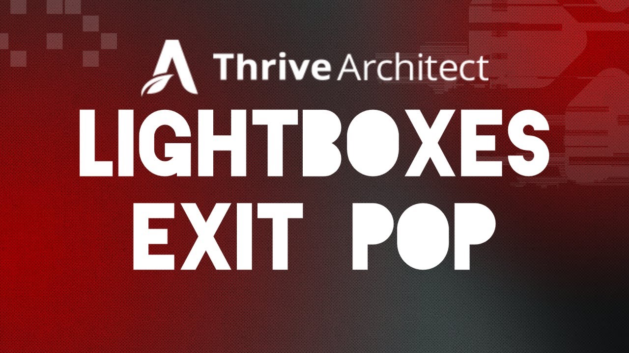 The How To Add Exit Pop Thrive Themes Ideas