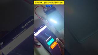Wireless light control using ESP32C3 #CircuitStories #electronics #ESP32 #wireless