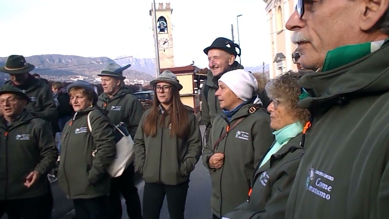 STELLA DI NEVE - Gruppo Canoro COME ERAVAMO