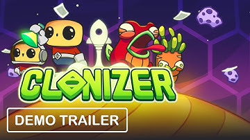 Clonizer - Hex-based Roguelike Deckbuilder - Demo Trailer (Steam)