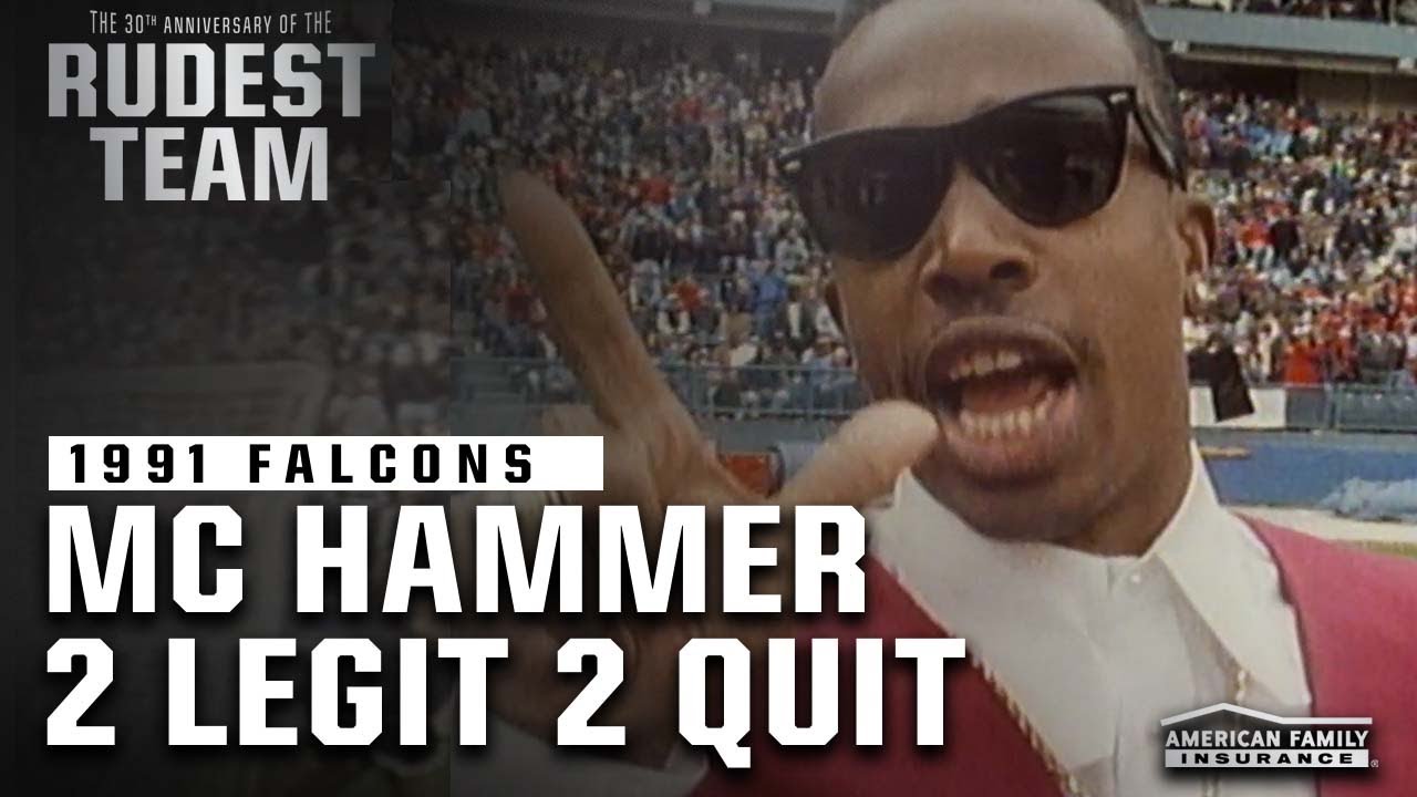 MC Hammer & the '2 Legit 2 Quit' 1991 Atlanta Falcons Story of the