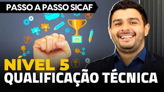 SICAF NÍVEL 5 - QUALIFICAÇÃO TÉCNICA  SICAF PASSO A PASSO screenshot 5