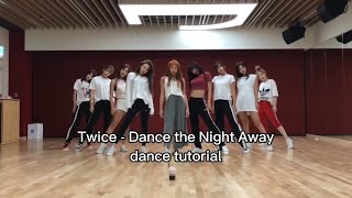 TWICE - Dance the Night Away full dance tutorial minakdance
