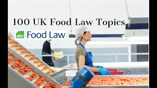 Control of E.coli o157 in food establishments