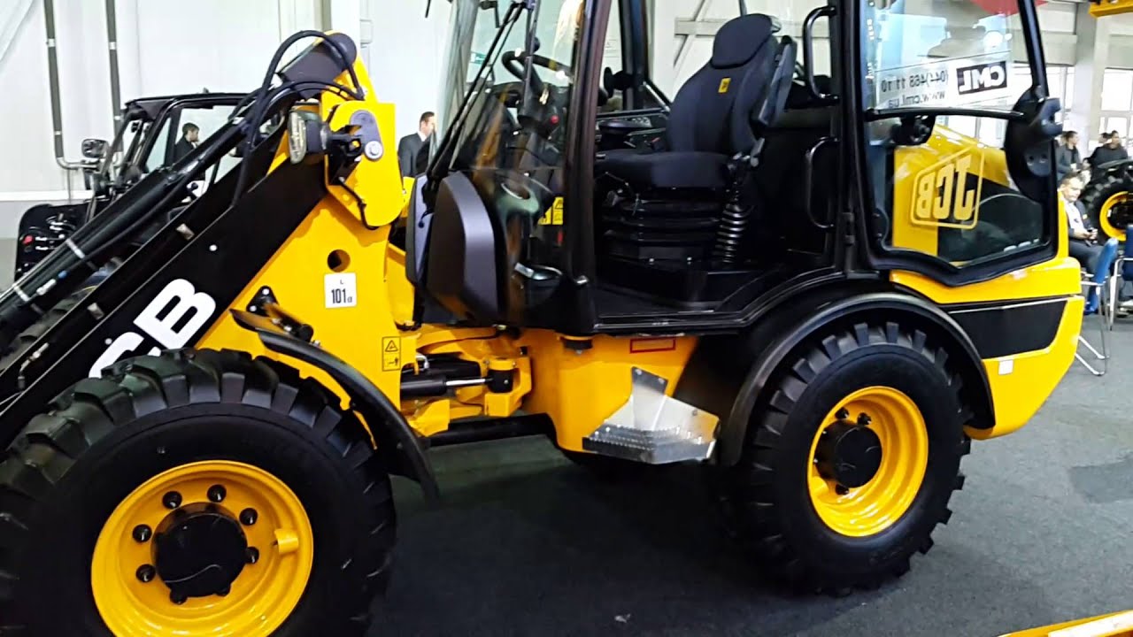 Фронтальный погрузчик JCB 406 - YouTube