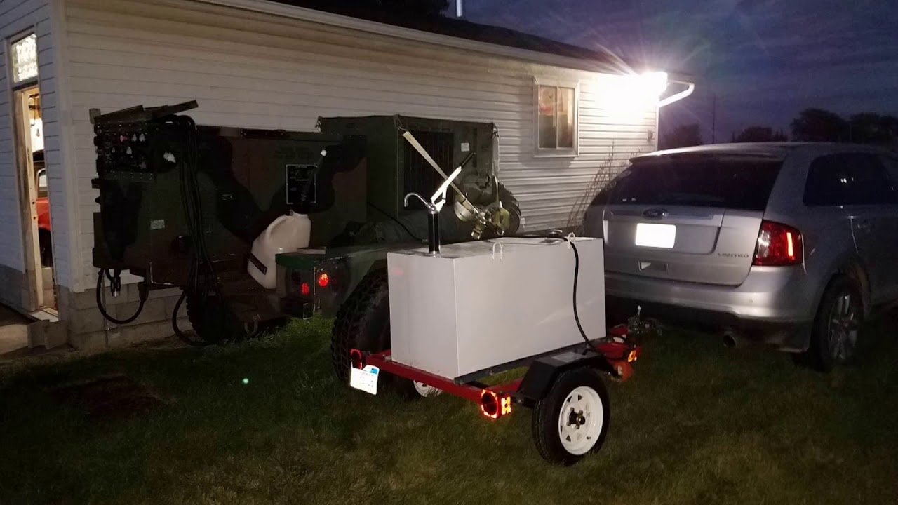 Generator aux fuel tank YouTube