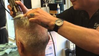 Oster clipper haircut