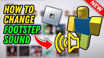 How To Change Footstep Sounds In ROBLOX Studio || Replace footstep sound in Roblox?