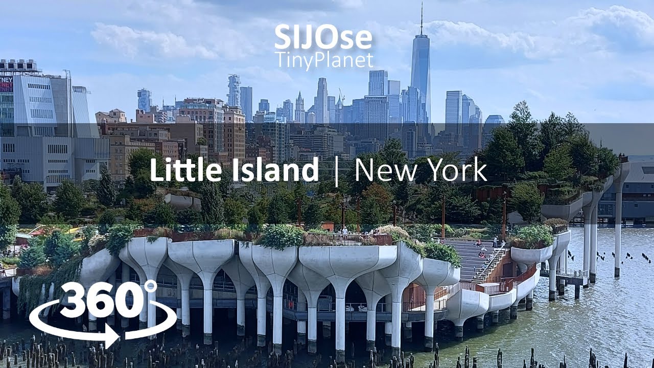 Little Island NY 360 Video | Virtual Tour by @SIJOseTinyPlanet