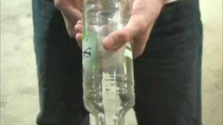 Coin pass thru glass bottle! + explanation