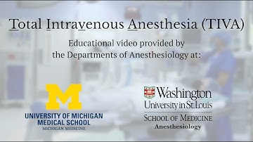 Total Intravenous Anesthesia (TIVA) Education