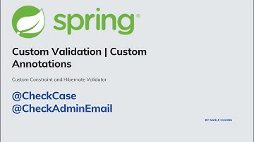 Custom Validation in Spring boot | Custom Annotations in  Hindi #validation #custom